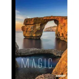 Zvezek trdi Maxi A4 mali karo