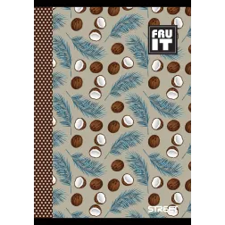 ZVEZEK STREET FRUITS A4/5M 80L