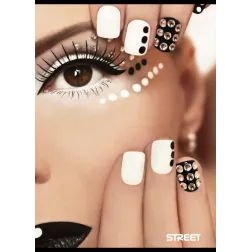 ZVEZEK STREET CHIC A4/BI 54L 