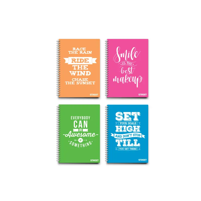 Zvezek s špiralo Street A4 karo