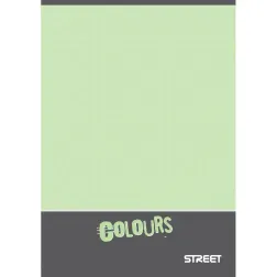 ZVEZEK STREET COLORS A4/5M 52L 80GR