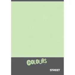 ZVEZEK STREET COLORS A4/LATAJN 52L 80GR