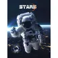 Zvezek Street Stars A4, črte z robom