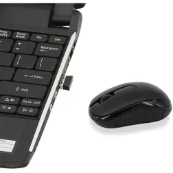 Miška Ewent Wireless Mini Optical, 1000dpi, črna, USB
