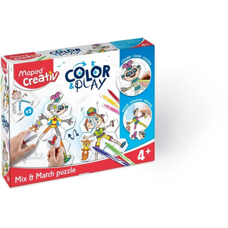 Kreativni set MAPED puzzle