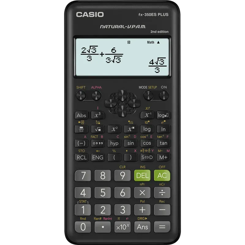 Tehnični kalkulator Casio fx-350ES PLUS2 Tehnični kalkulator Casio fx-350ES PLUS2