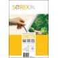 Etikete Sorex 52,5 x 29,7 mm, 100/1