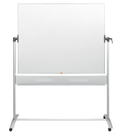 Mobilna magnetna tabla NOBO 120 x 150 cm, dvostranska, na kolesih