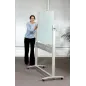 Mobilna steklena tabla NOBO, 90x120 cm, na kolesih Mobilna steklena tabla NOBO, 90x120 cm, na kolesih