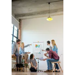 Mobilna magnetna tabla NOBO Piranha 100 x 70 cm