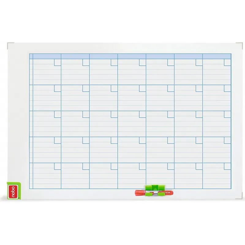 Mesečni magnetni planer 60 x 90 cm 