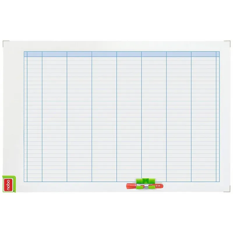 Magnetni tedenski planer NOBO 60 x 90 cm 