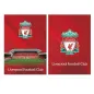 Zvezek z trdimi platnicami Liverpool A4
