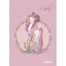 Zvezek Street Lovely tale A4 brezčrtni