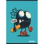 Zvezek Street Monsters A4 brezčrtni