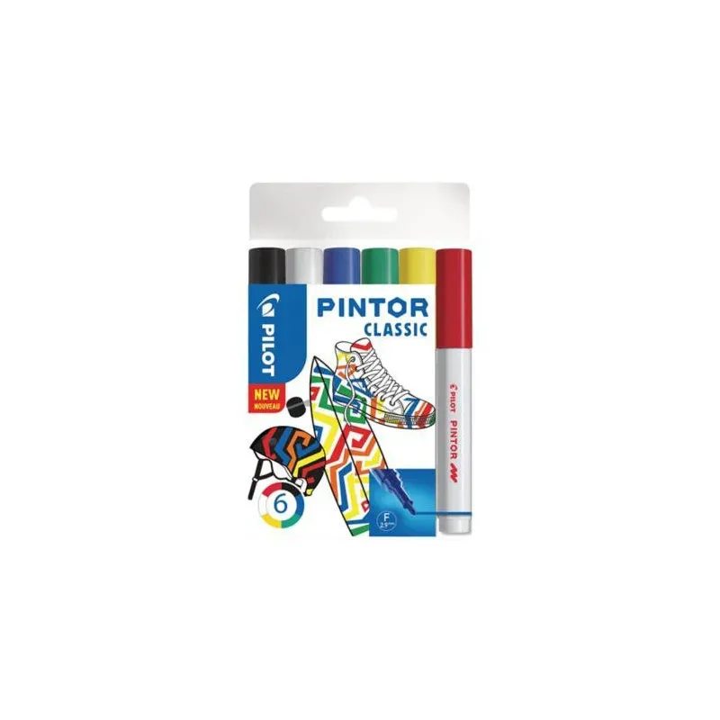 Pilot Marker Pintor Set CLASSIC Mix FINE SW-PT-F-S6-CLASS