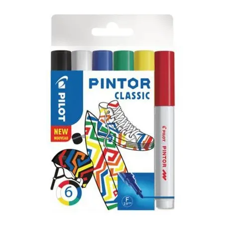 Pilot Marker Pintor Set CLASSIC Mix FINE SW-PT-F-S6-CLASS