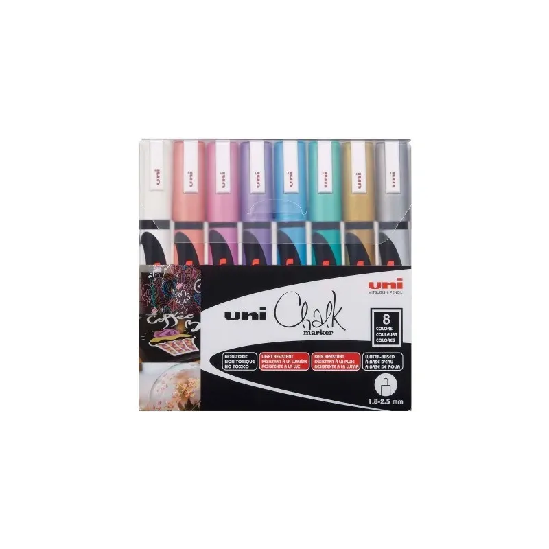 Kredni marker Uni PWE-5M, set 8/1