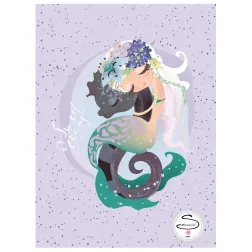 ZVEZEK STREET MERMAID A4 5M 54L