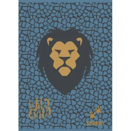 Zvezek Street Lion A4 brezčrtni