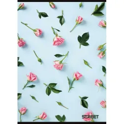 Zvezek Street Maxi A4 črte (z robom)