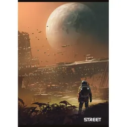 Zvezek Street Maxi A4 črte (z robom)