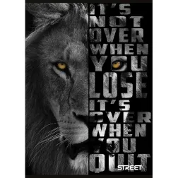 Zvezek Street Maxi A4 črte (z robom)