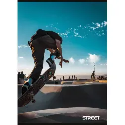 Zvezek Street Maxi A4 črte z robom