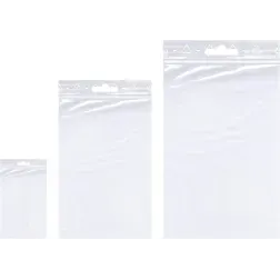 Vrečka ZIP z EURO LUKNJO 115x155mm