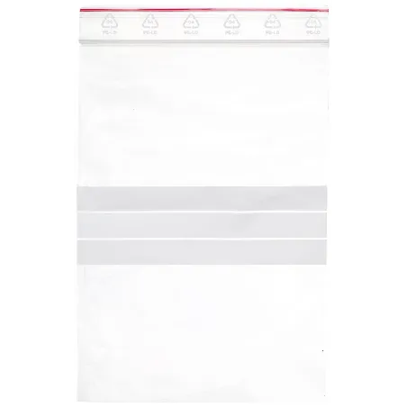 Vrečka ZIP z NAPISNIM POLJEM 70x100mm