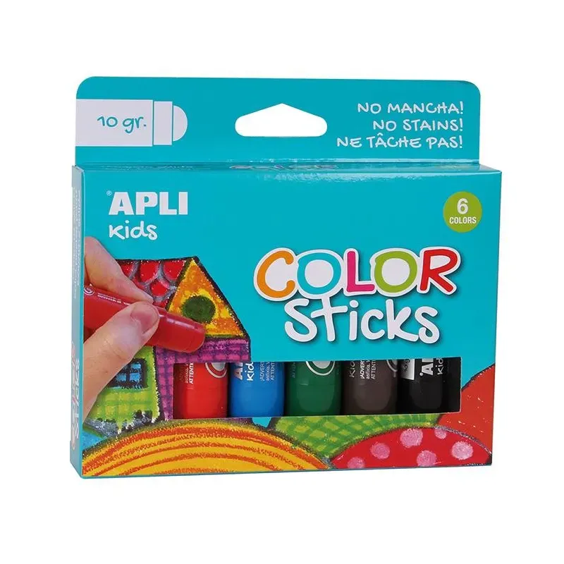 APLI Voščenke v plastičnem ovitku, 6 kos