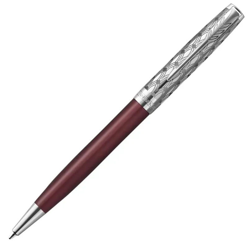 Kemični svinčnik Parker Sonnet metal rdeč