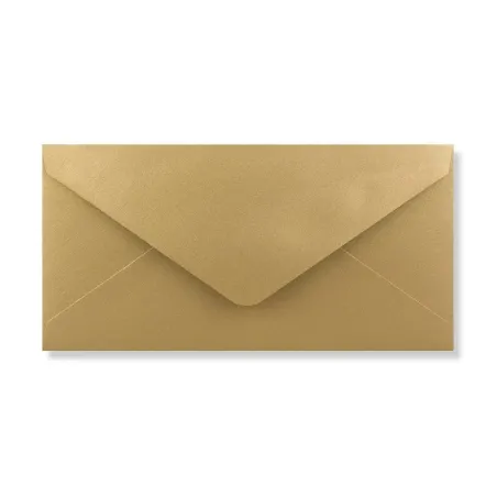 Kuverta A23, 110 x 220 mm BO, zlata, 100/1