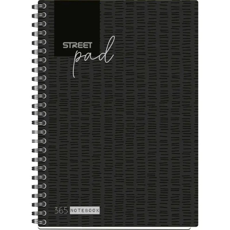 ZVEZEK ŠPIRALA S.PAD WHITE A5 5M 100L