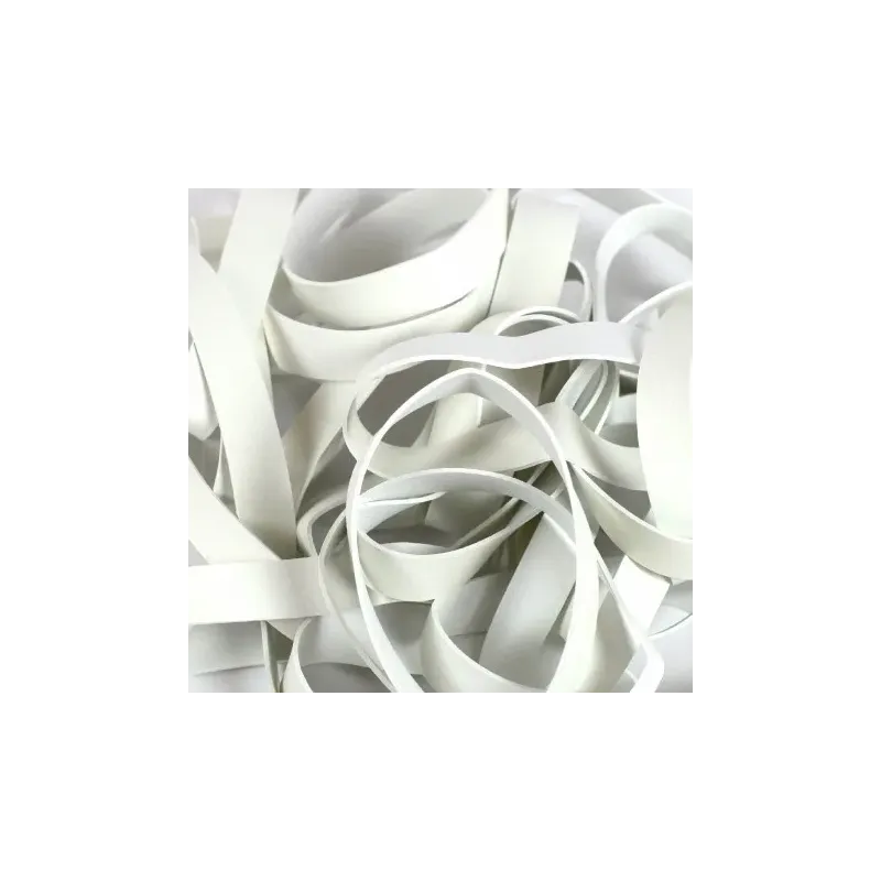 Gumice bele, 180 mm x 10 mm - 1 kg