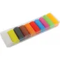 Plastelin KARBON Pinky, 10 kosov