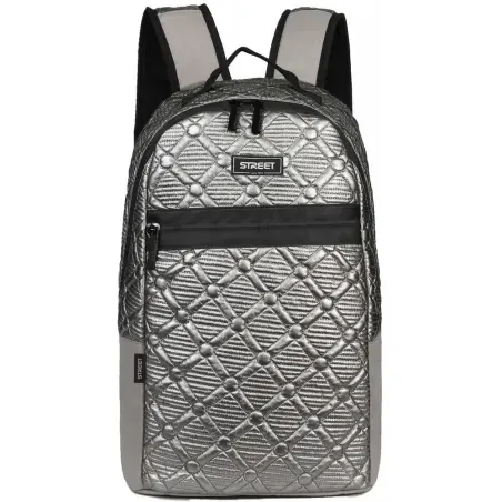 Nahrbtnik Street SHINY SILVER