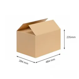 Kartonska škatla 484x284x235mm, 5.slojna