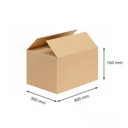 Kartonska škatla 400 x 300 x 160 mm