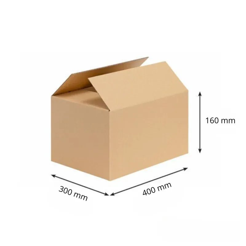 Kartonska škatla 400 x 300 x 160 mm Kartonska škatla 400 x 300 x 160 mm