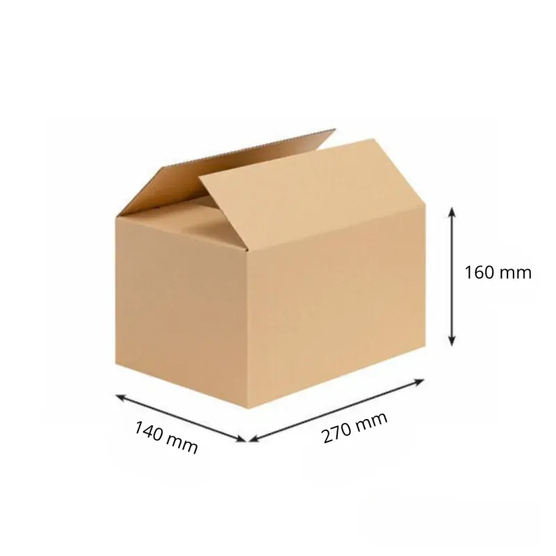 Kartonska škatla 270x140x160mm Kartonska škatla 270x140x160mm