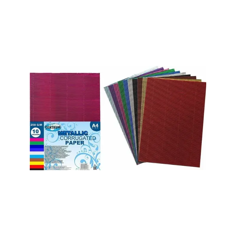 Valovit papir A4 250 g/m Metalik