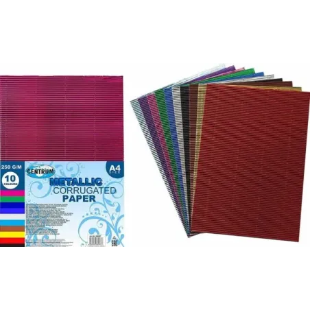 Valovit papir A4 250 g/m Metalik