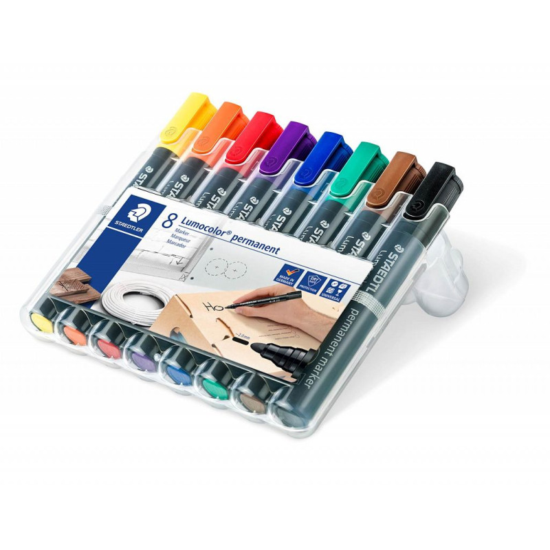 Flomastri Staedtler Lumocolor z okroglo konico 8/1 Flomastri Staedtler Lumocolor z okroglo konico 8/1