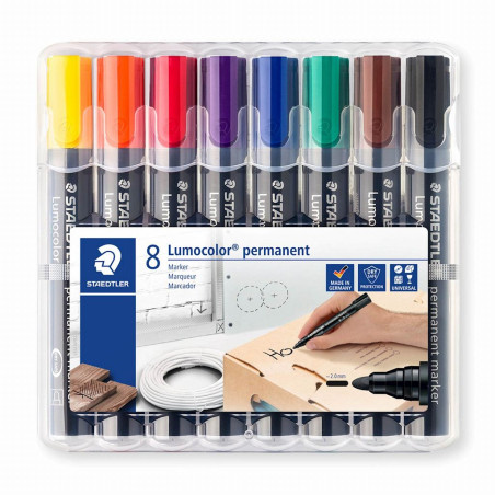 Flomastri Staedtler Lumocolor z okroglo konico 8/1