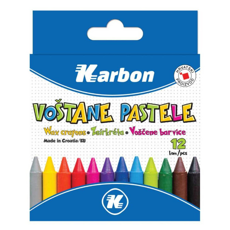 Voščenke tanke Karbon 12/1
