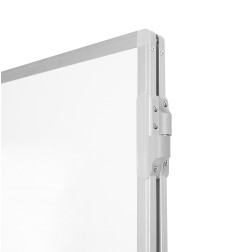 Tridelna zložljiva bela tabla 240x90 cm | Rocada