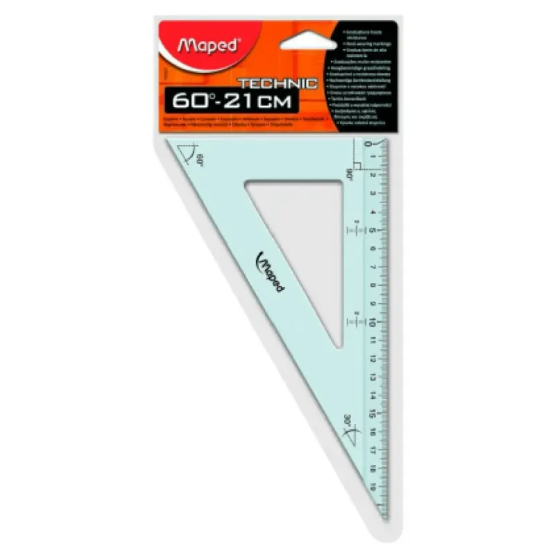 Trikotnik Maped Technic 21 cm/60'