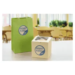 Etikete za označevanje, naravno rjave, okrogle L7106-20