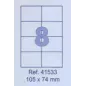 Etikete Forpus 105 x 74 mm